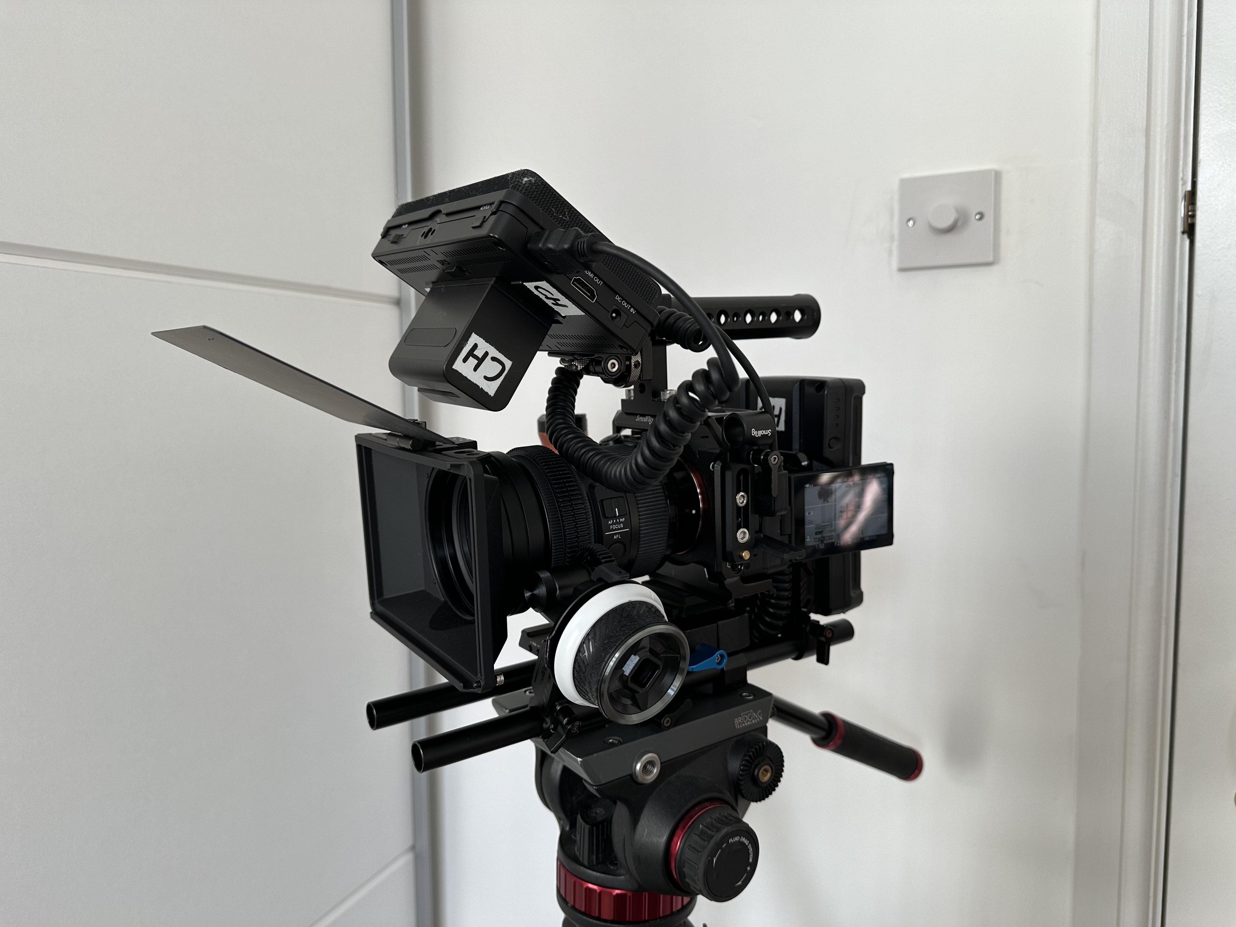 Sony a7iv + sigma 24-70mm run and gun setup