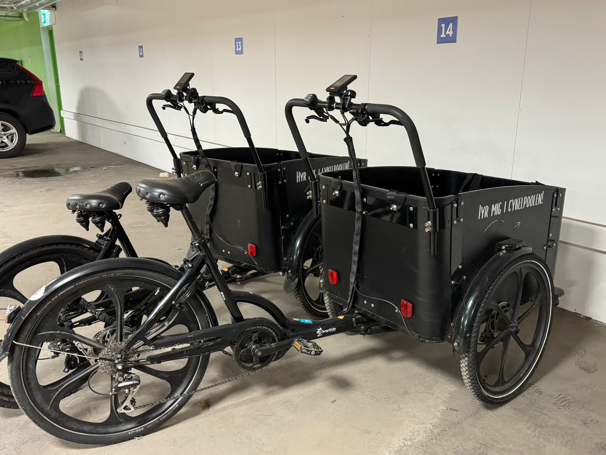 Exklusiv och kraftfull lådcykel (elcykel)