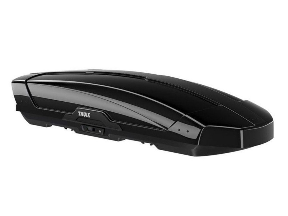 Thule tagboks, motion xt xl (evt. med tagbøjler og/eller tasker)