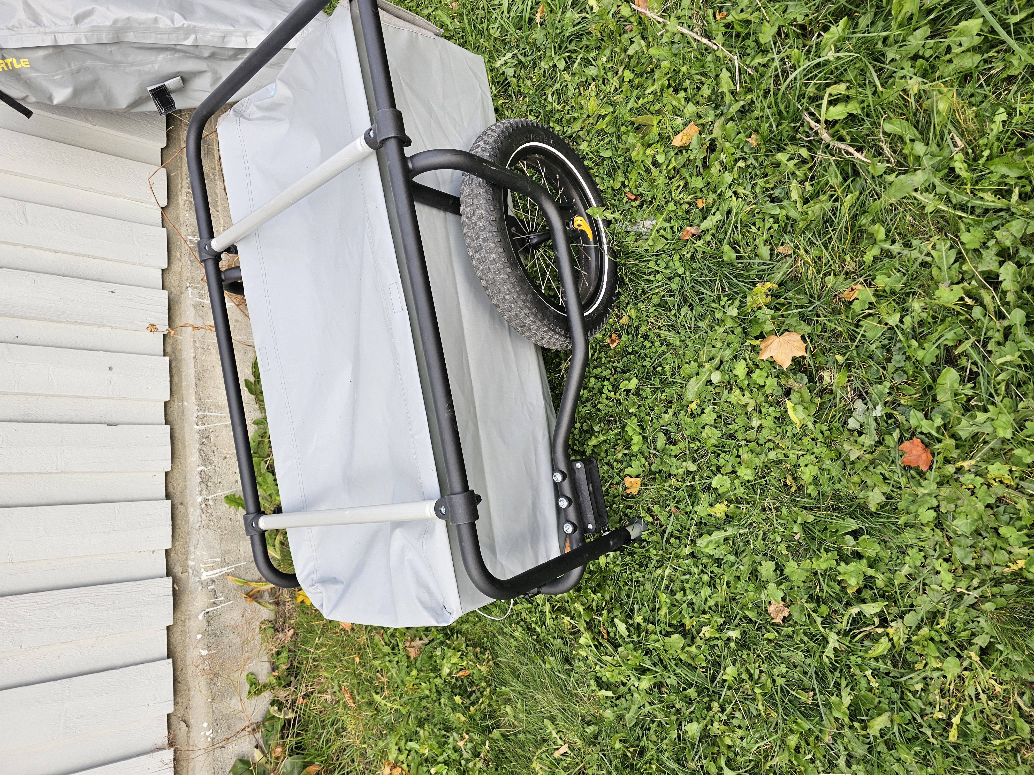 Sykkelhenger med integrert 2manns telt.  bike camper b-turtle