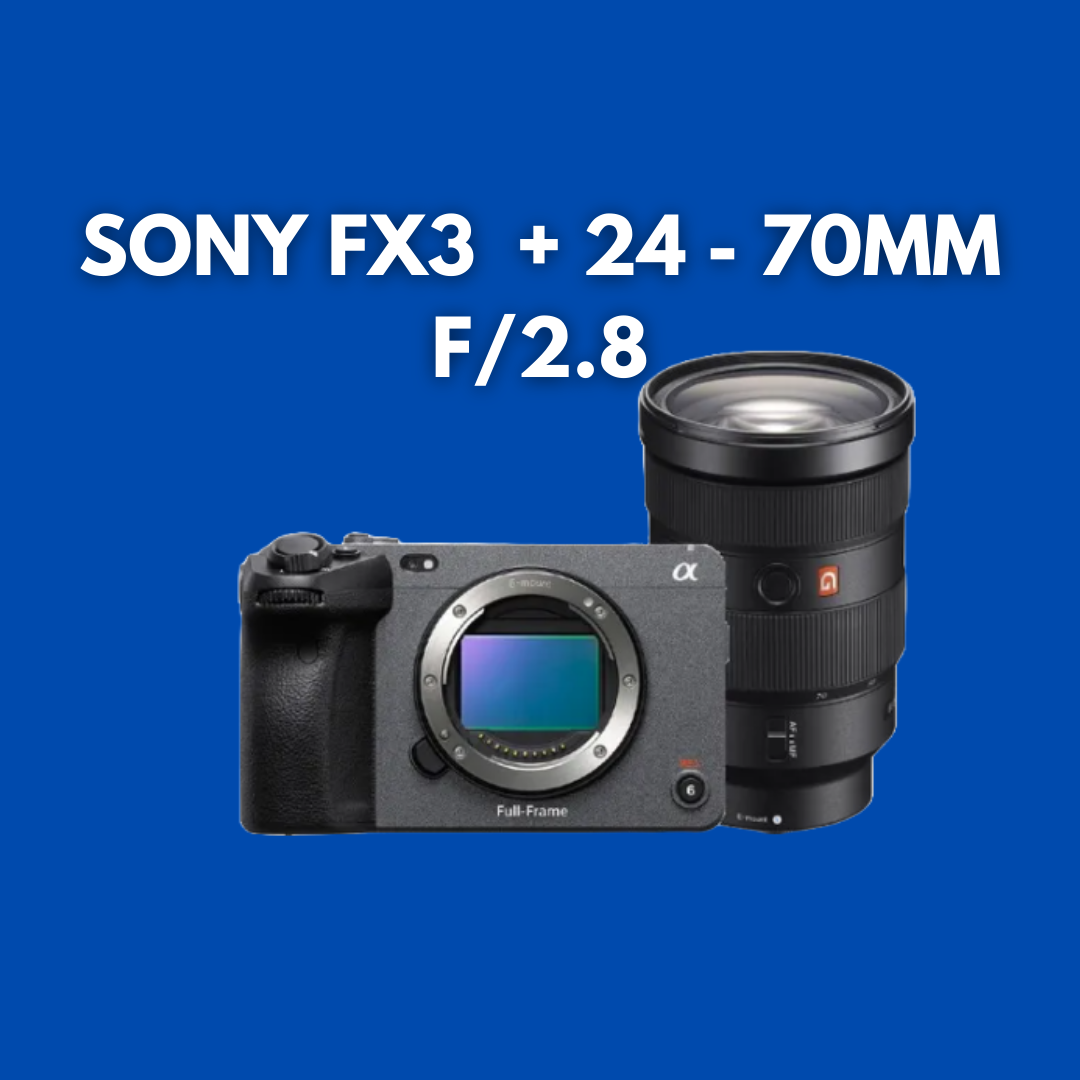 Sony fx3 full-frame body + 24-70mm f/2.8 lens