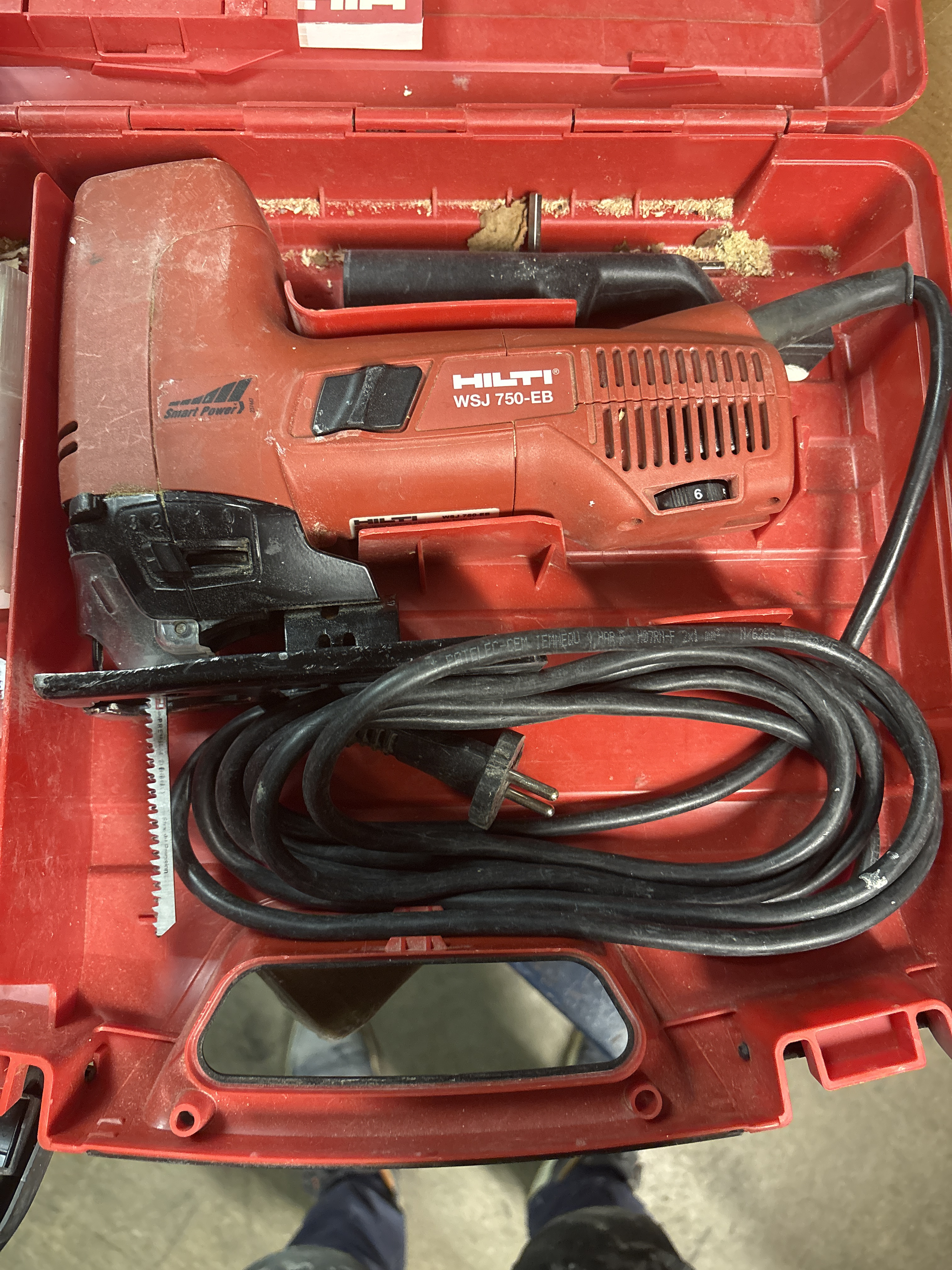 Hilti wsj 750 sticksåg