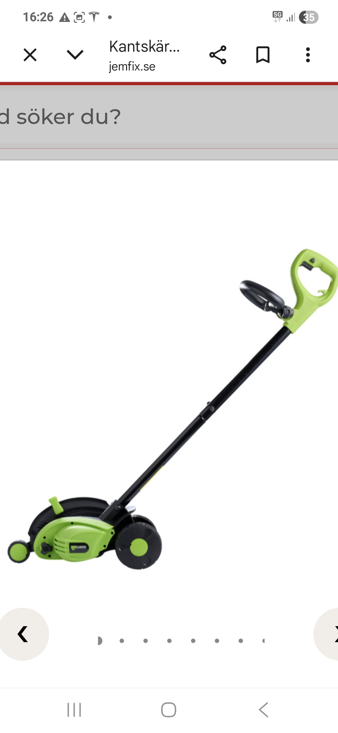 Kantskärare elektrisk