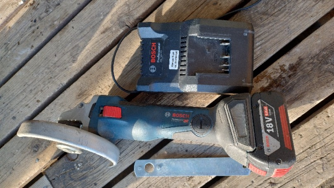 Bosch gws 18v 150 sc vinkelsliper