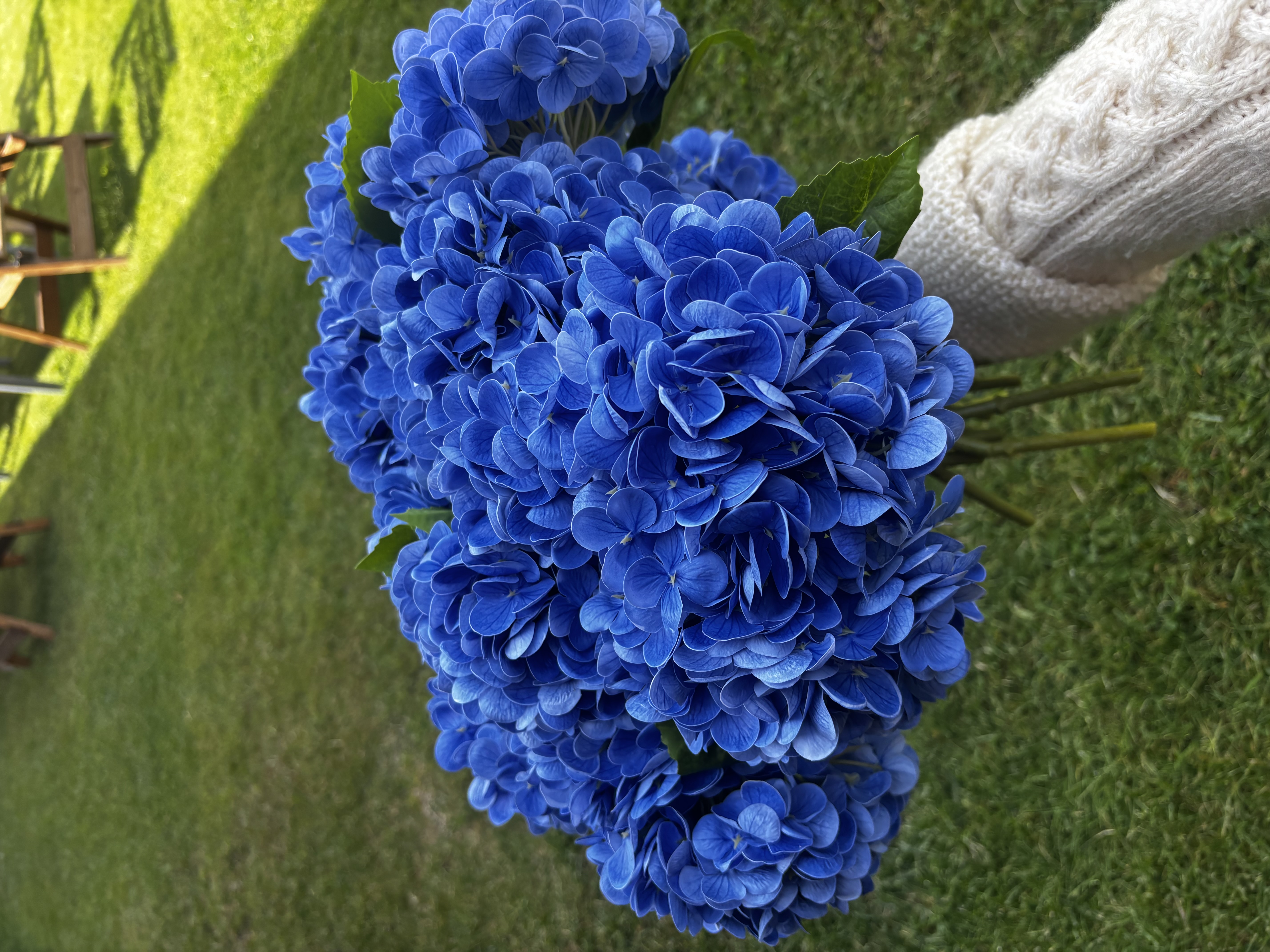 20 st faux flowers konstblommor plastblommor