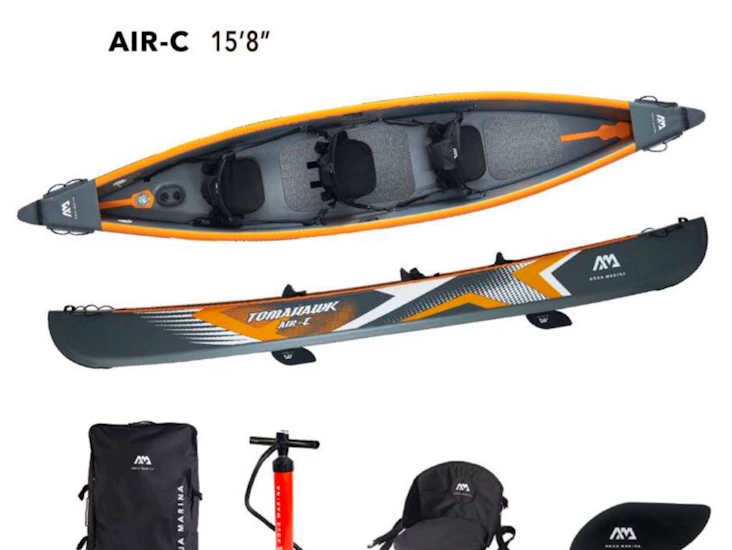 Aqua marina tomahawk air iii oppblåsbar kano