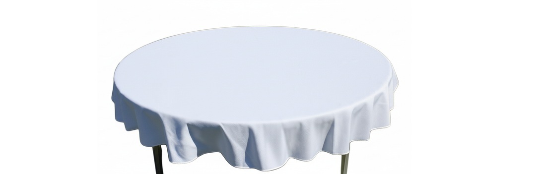 Duk till runda bord ø116 cm 