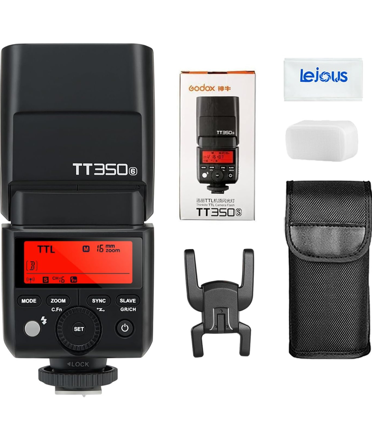 Godox tt350s mini thinklite ttl flash for sony