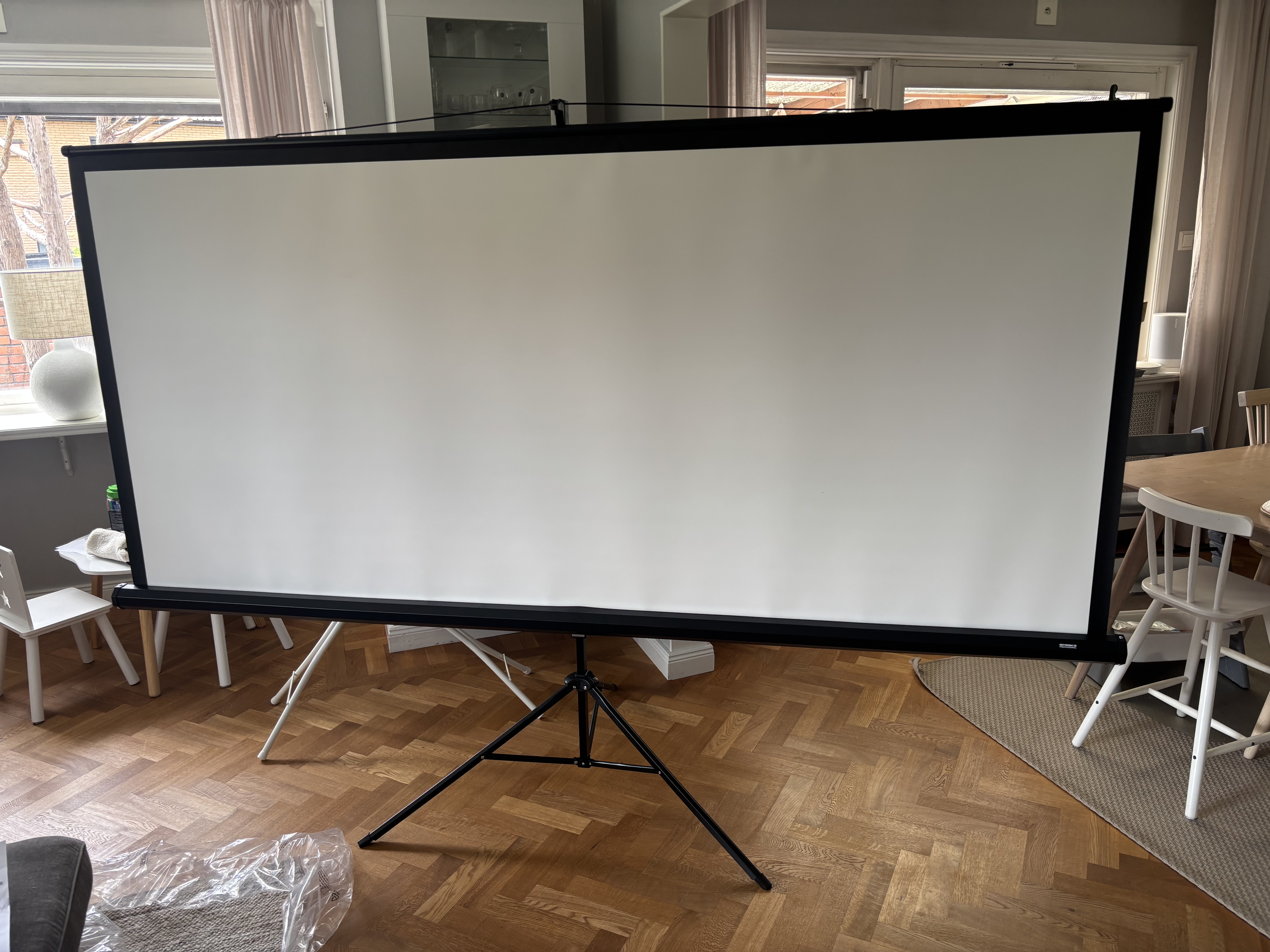 Portabel projektorduk 108 tum