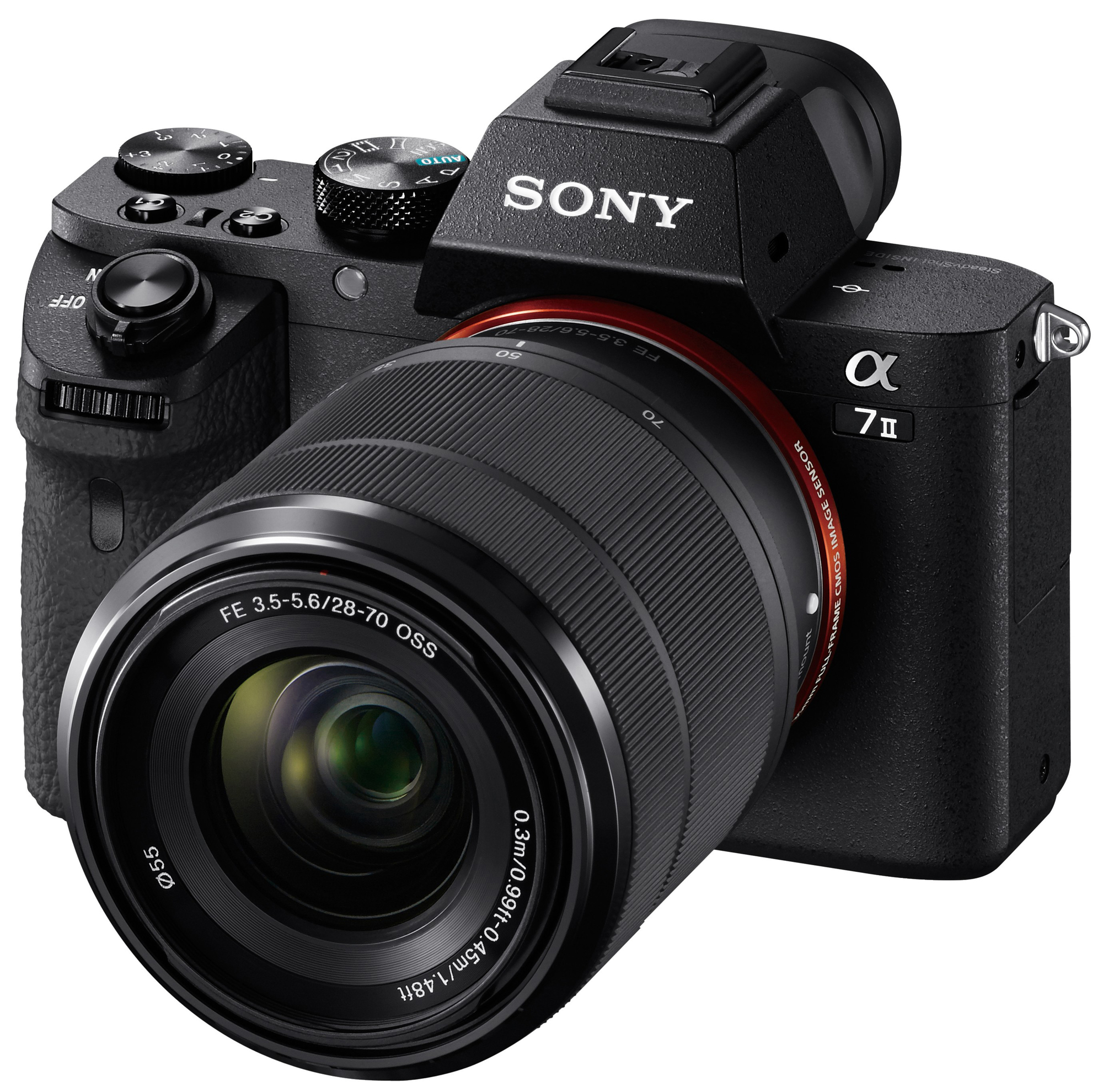 Sony a7ii kamerapakke med 2 linser