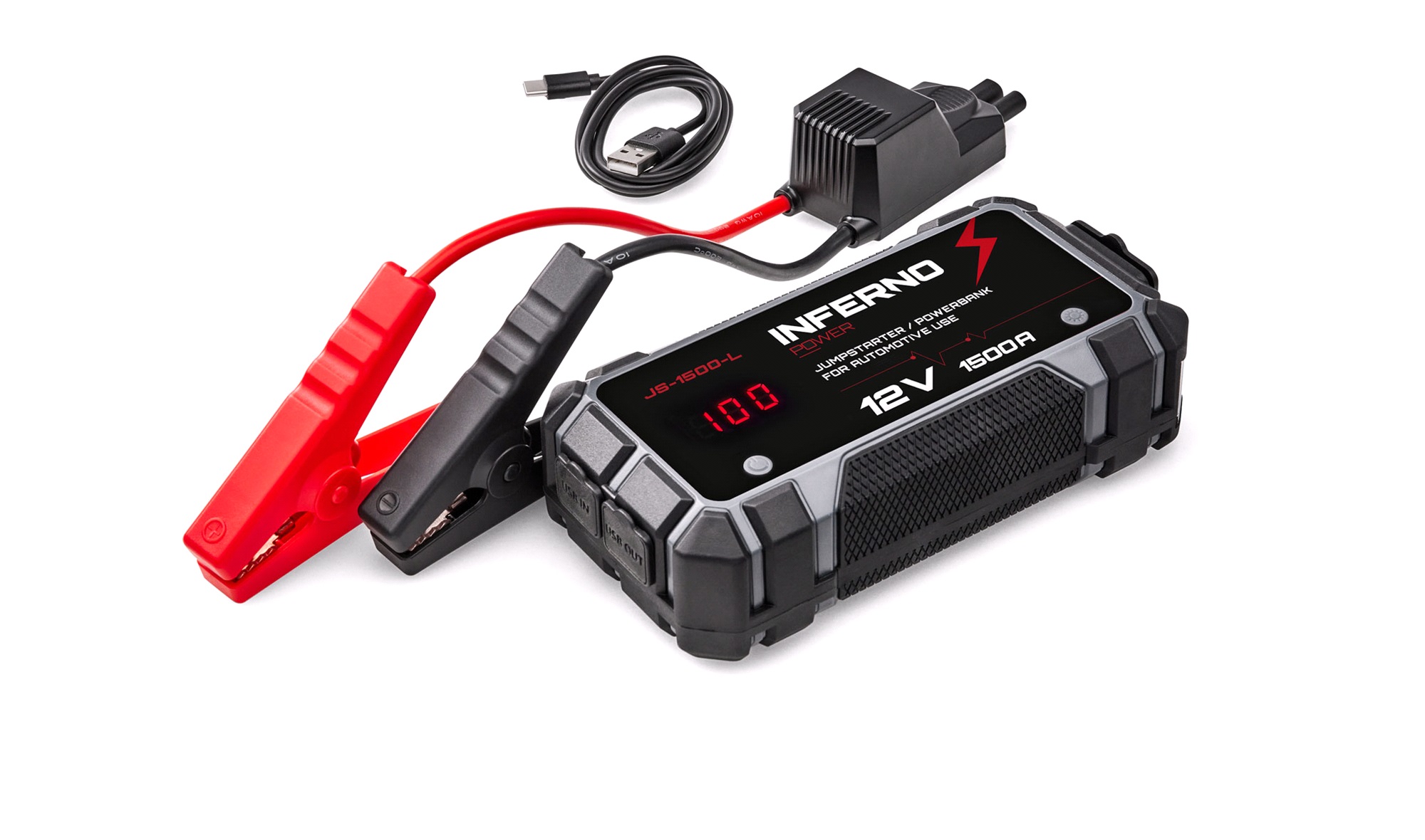 Starthjälp, jumpstarter inferno 1500a js-1500-l
