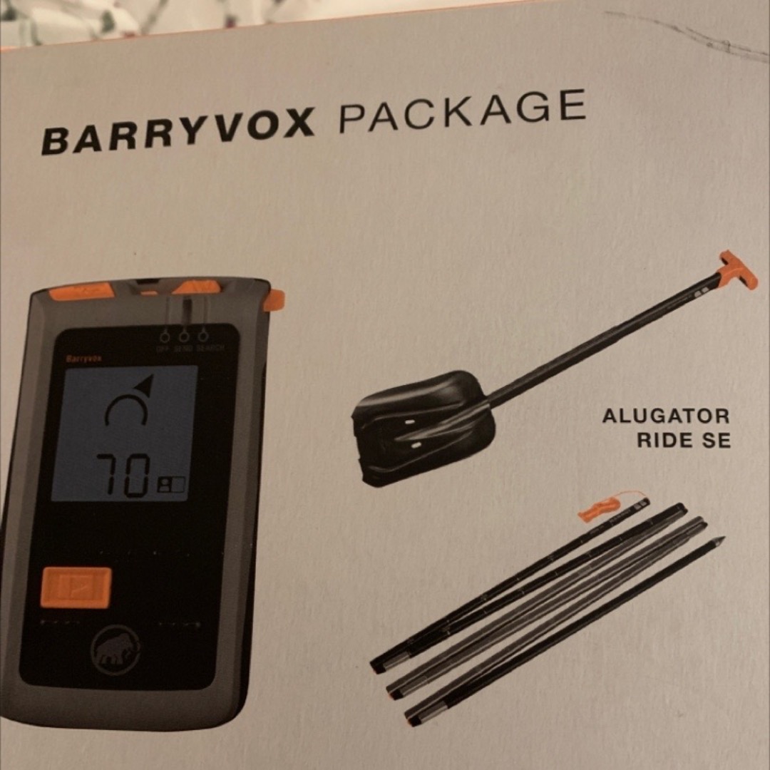 Barryvox med abs ryggsäck 