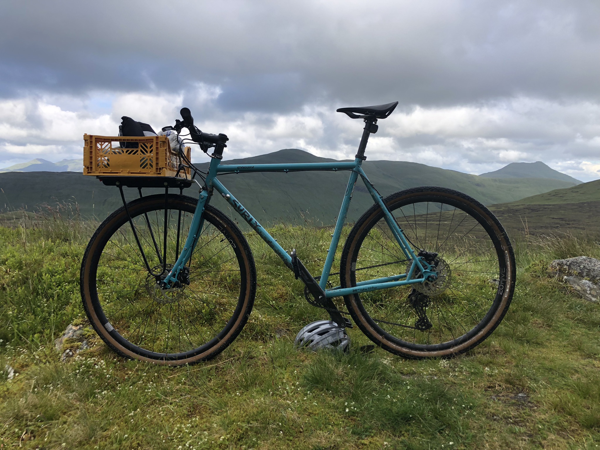 Surly straggler bikepacking rig