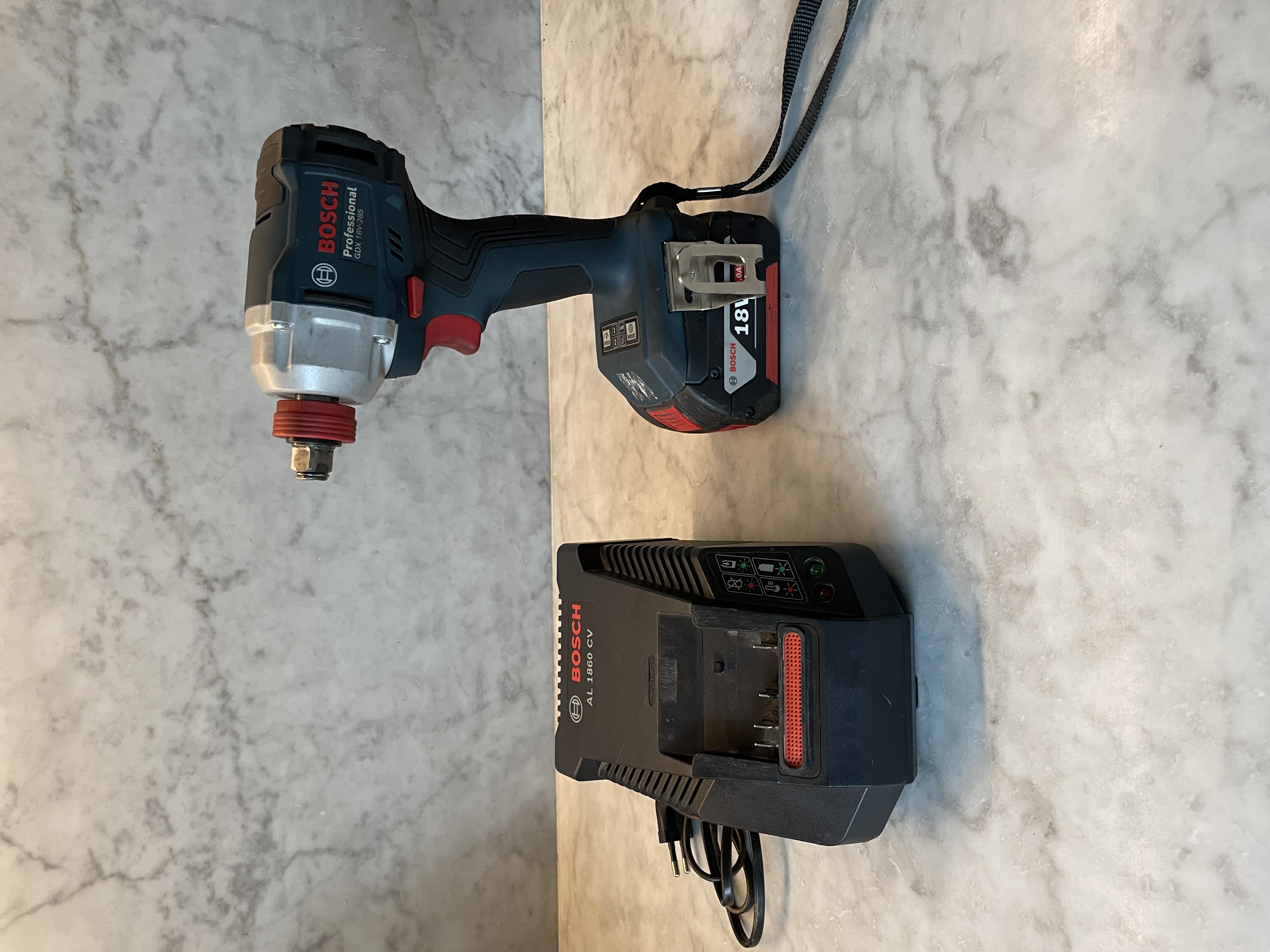 Bosch gdx 18v-285 professional – slagskruvdragare & mutterdragare 2-i-1