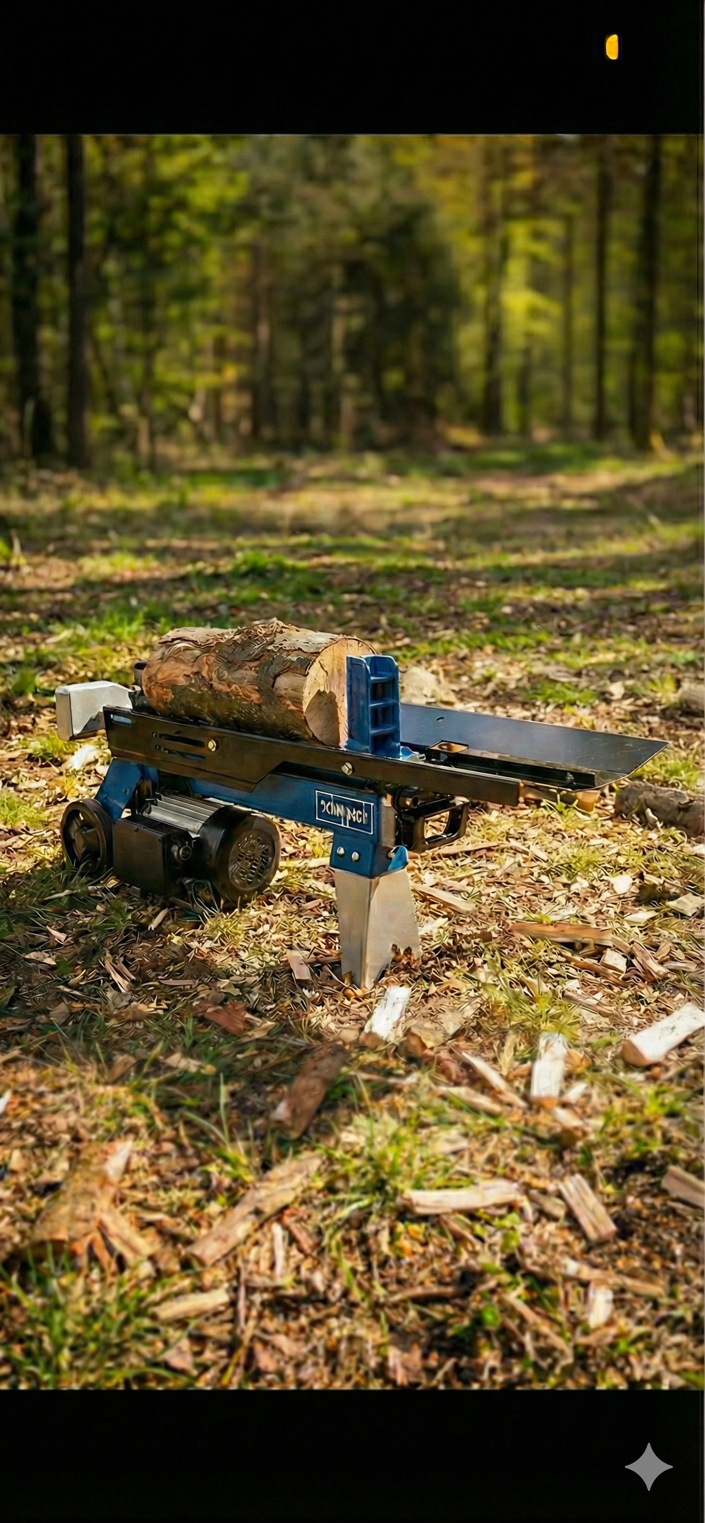 Hydraulisk vedklyv – klyv ved snabbt och enkelt!