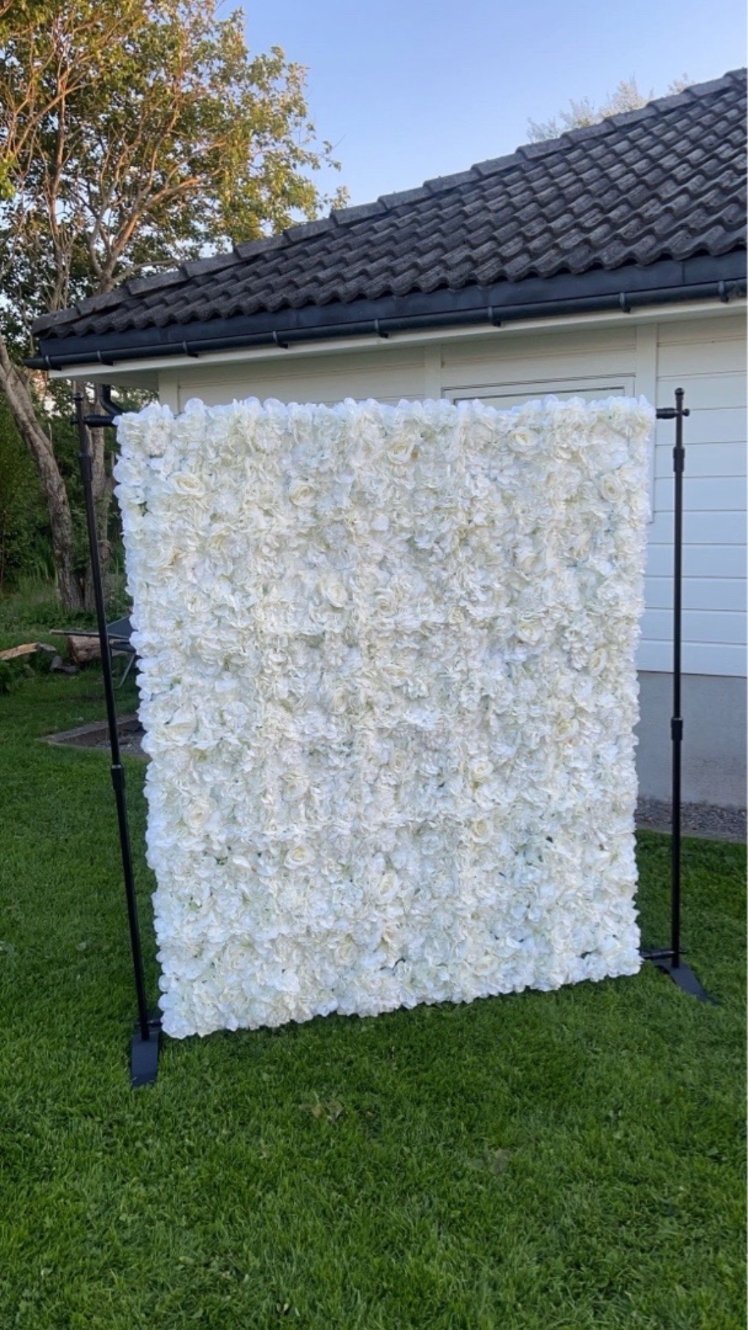 Blomstervegg / fotovegg / backdrop 
