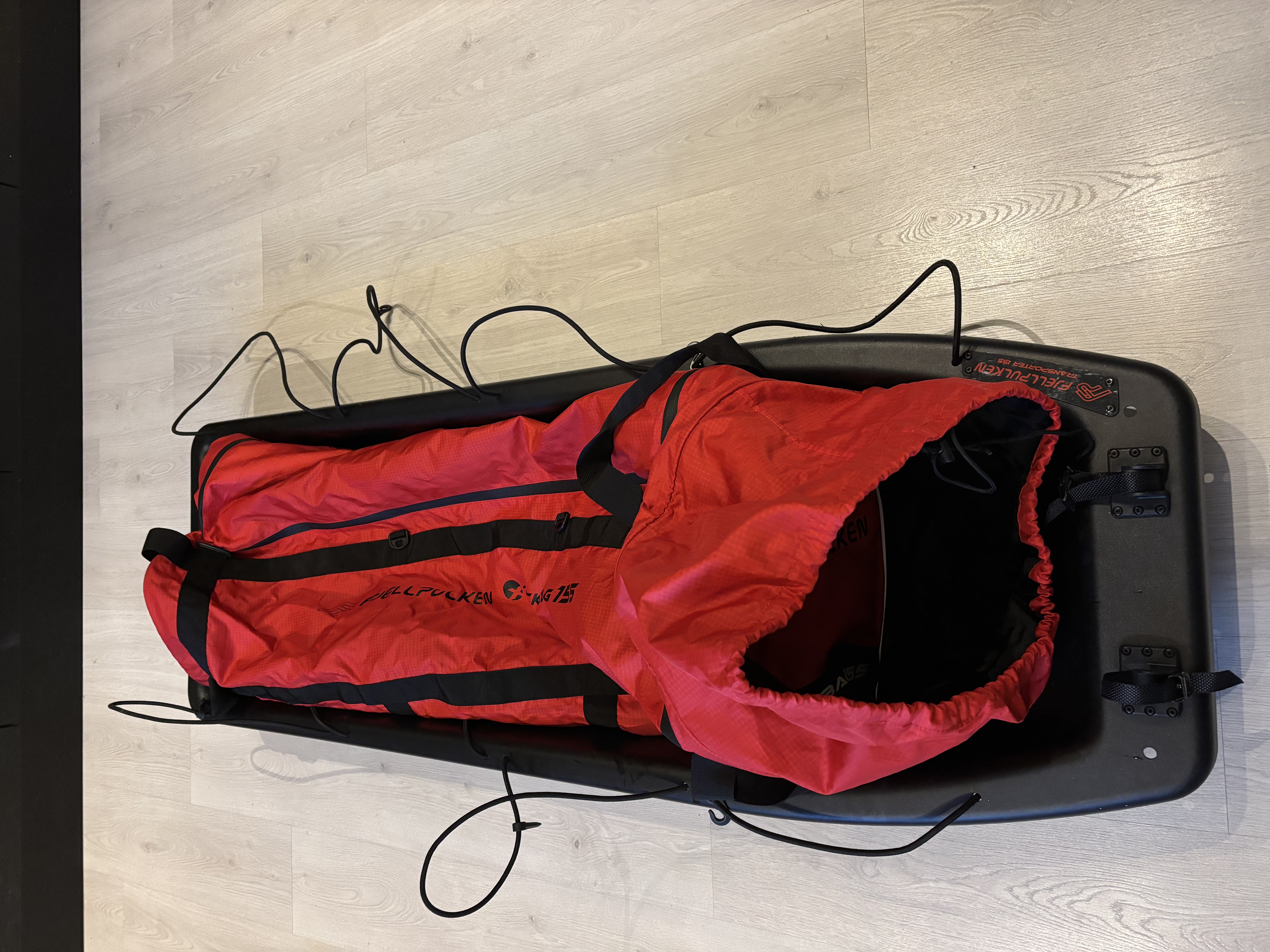 Fjellpulken transporter 155