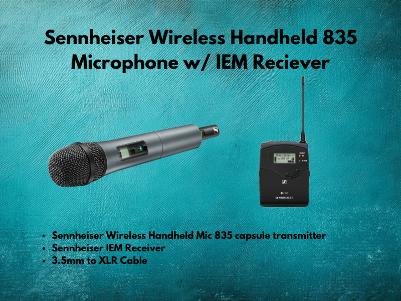 Sennheiser wireless handheld mic