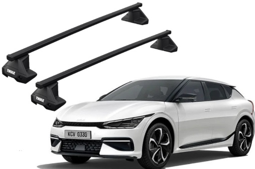 Takräcke till kia ev6 – thule evo med klämfästen (komplett kit)