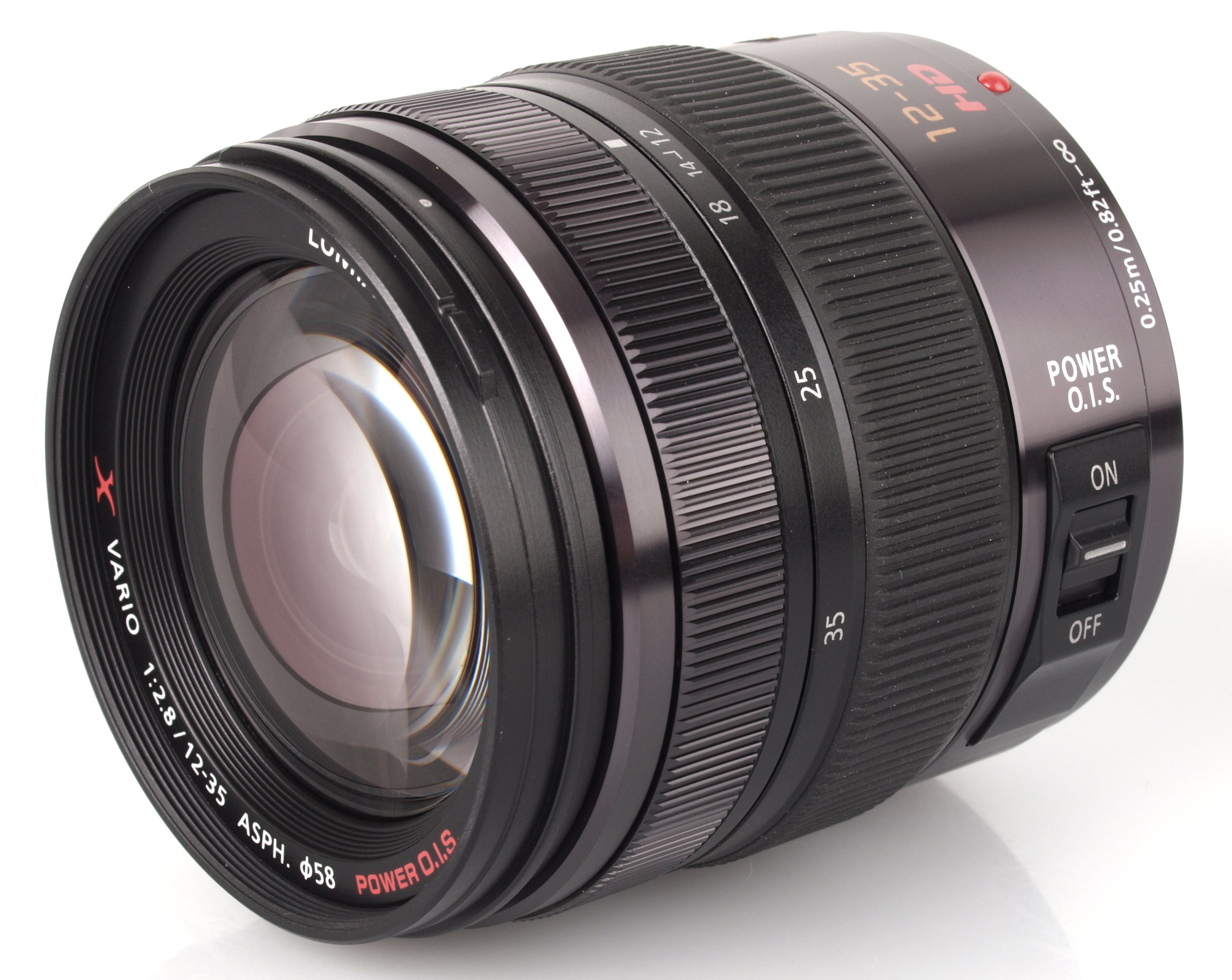 Lumix 12–35mm f/2.8 (constant aperture zoom)