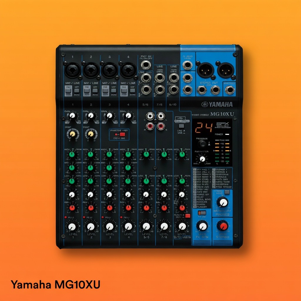 Yamaha mg10xu usb mixing desk