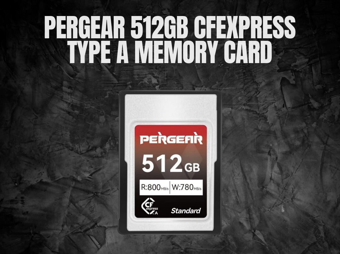 Pergear 512gb cfexpress type a memory card