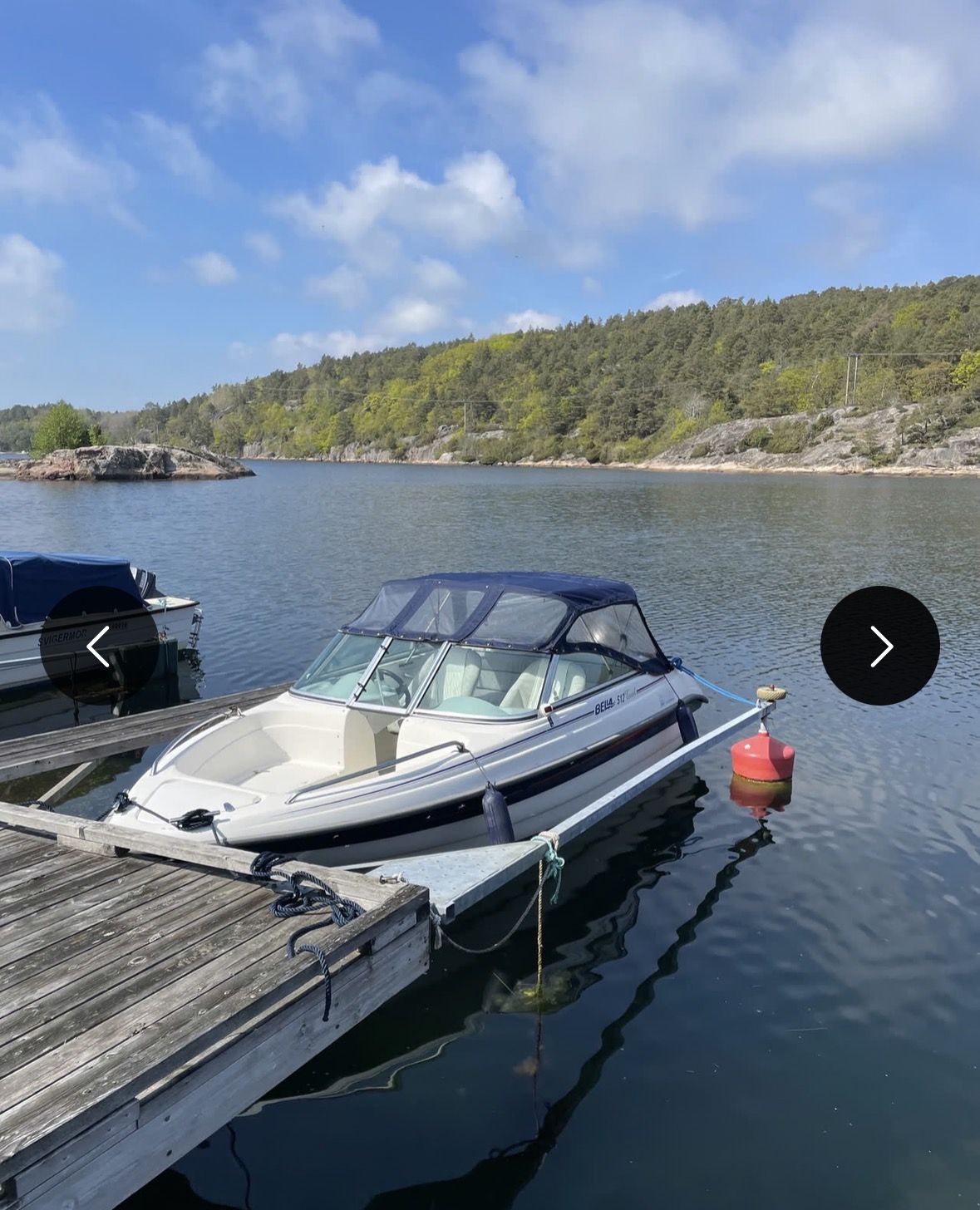 Bella 512 excel med 60hk evinrude e-tec