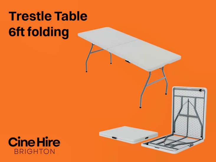 Trestle table - 6ft folding