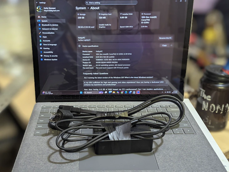 Microsoft surface laptop 5