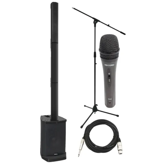  thornton auriga 8 aktivt høyttaler med mic & stativ