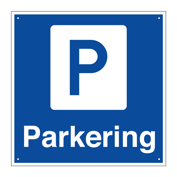 Parkering solsiden/brattøra