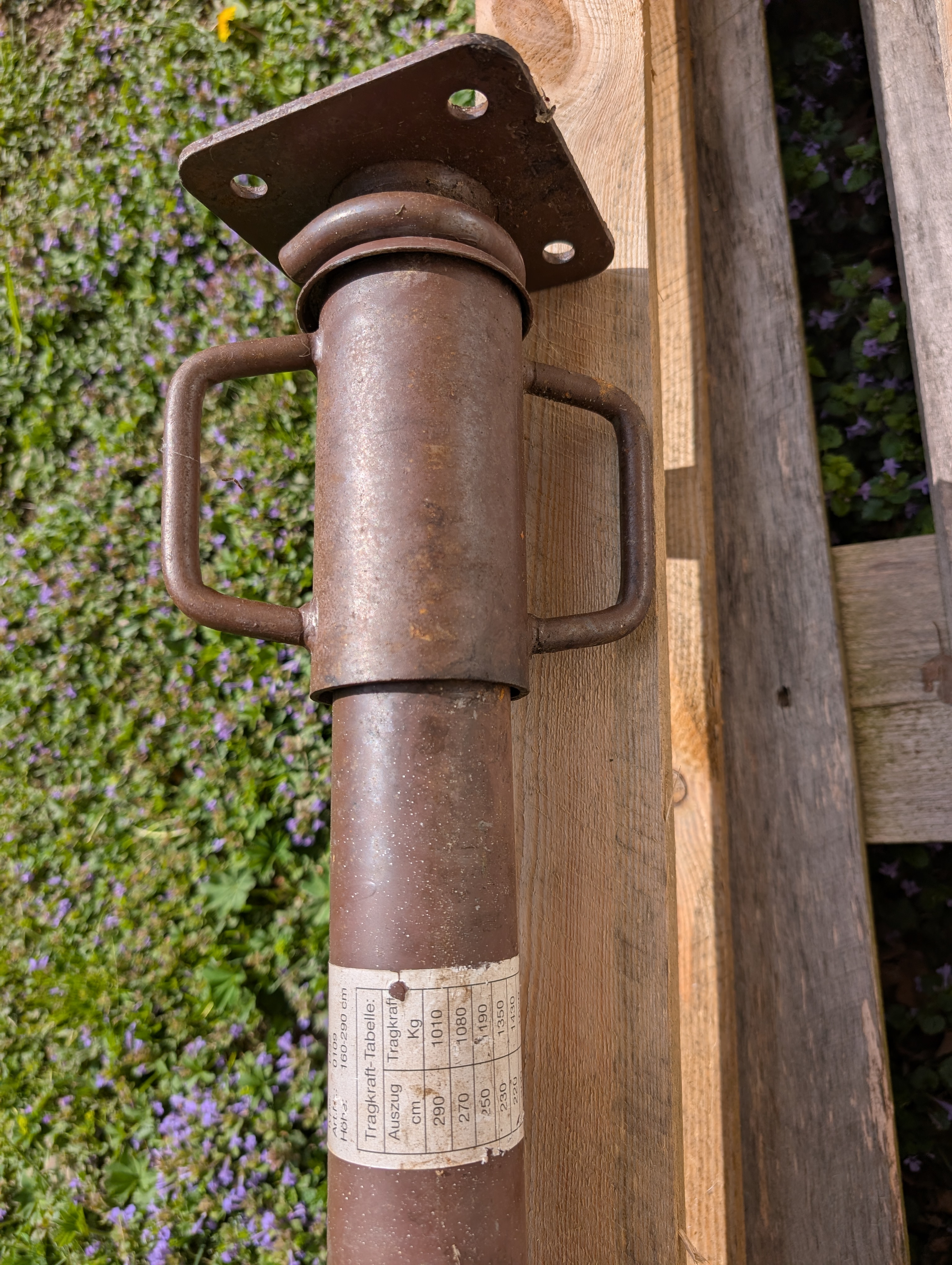 2st takstöttor stämpar 160-290cm