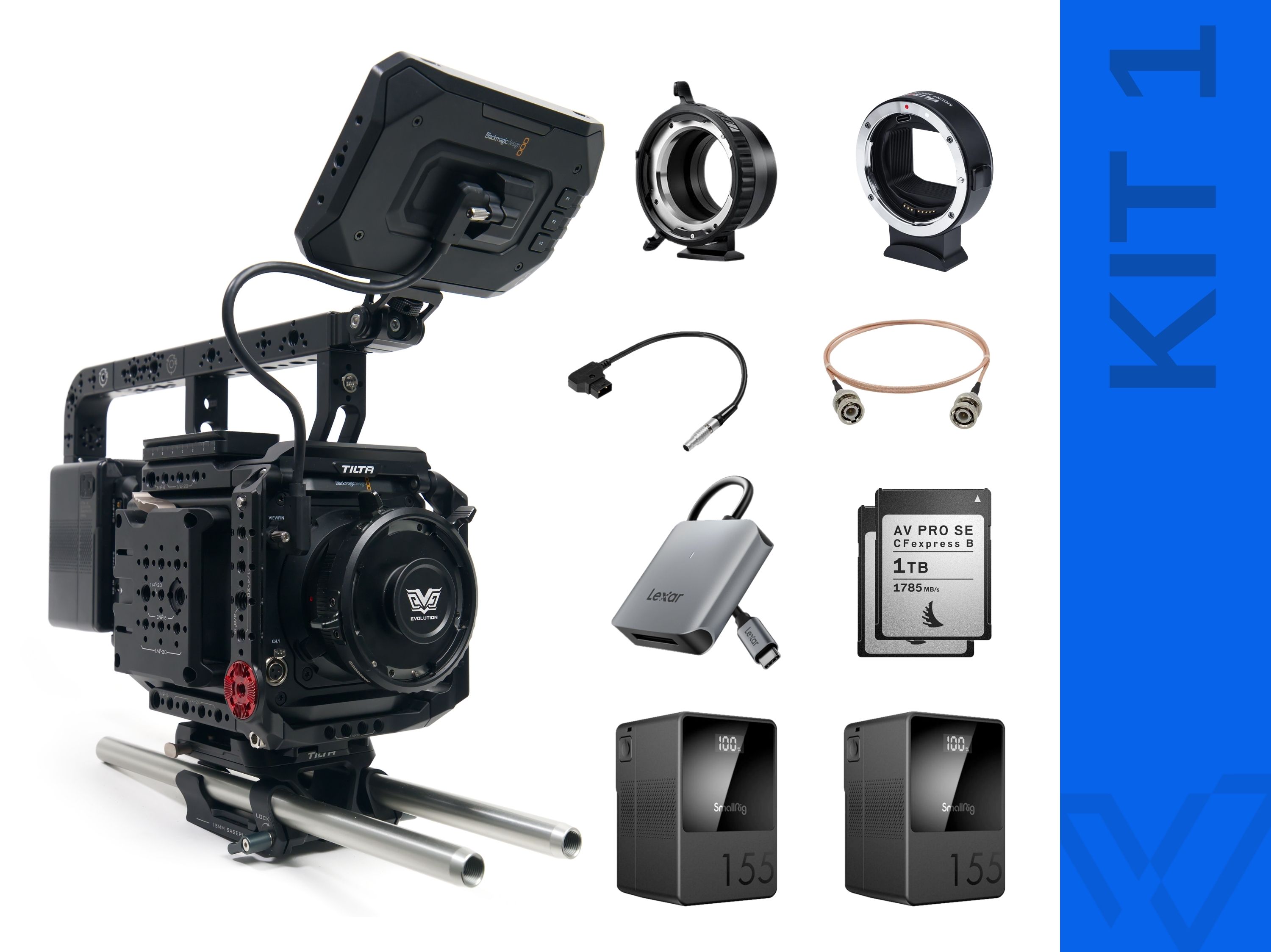 Blackmagic pyxis 6k (l/ef/pl) | kit 1