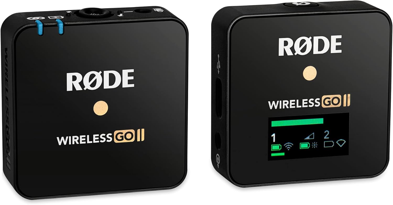 Rode wireless go ii single | wireless mic system | 200m range | london