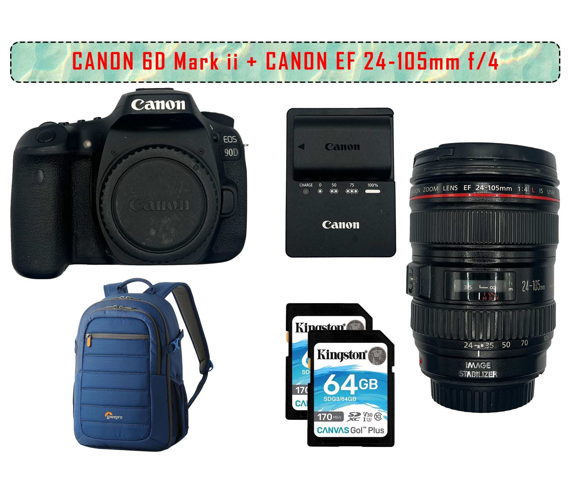 Canon eos 90d + ef 24-105mm f/4