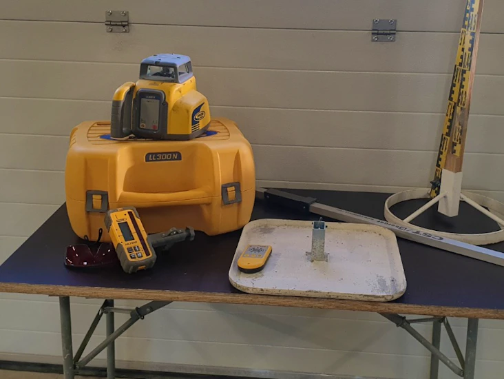 Rotationslaser topcon ll300n