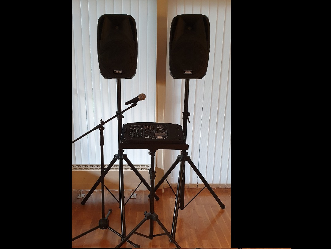 Högtalare till din fest/middag/mingel!