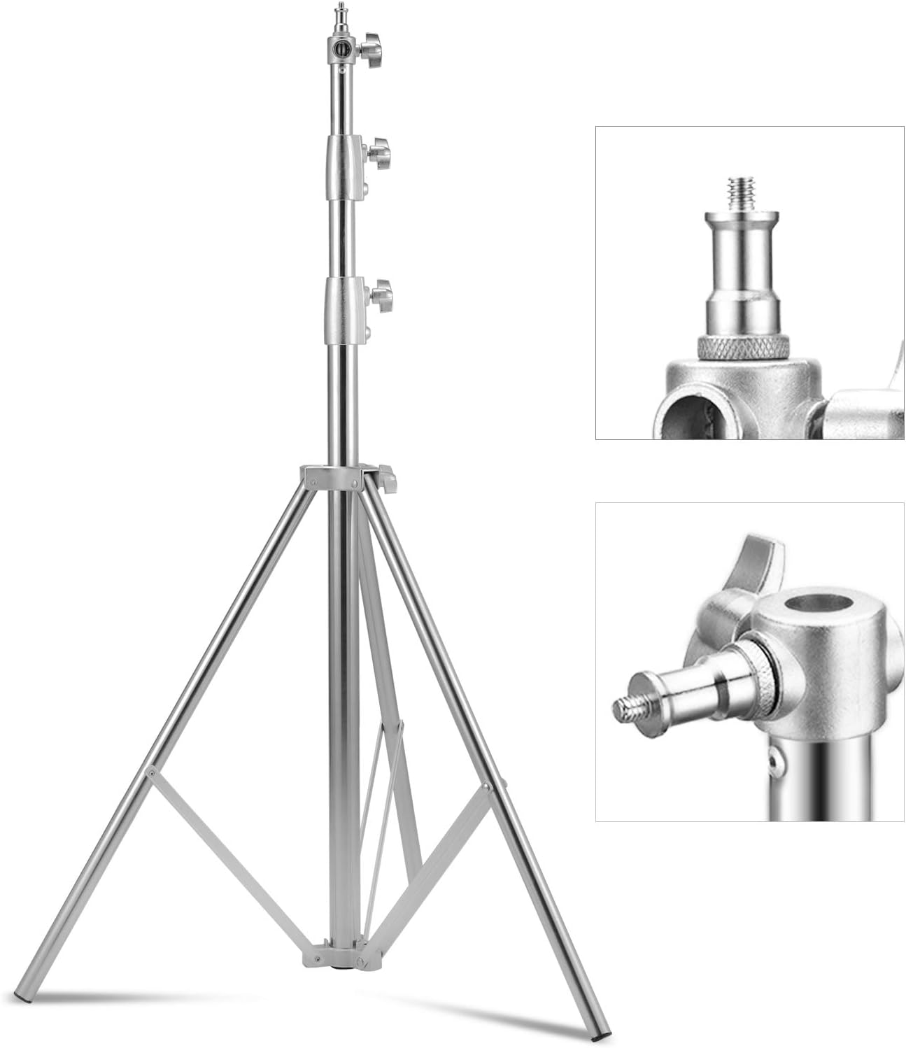 Heavy duty spring cushioned  tripod stand 