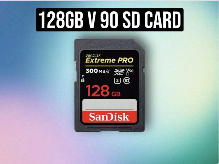 128gb sd card memory v90 addon