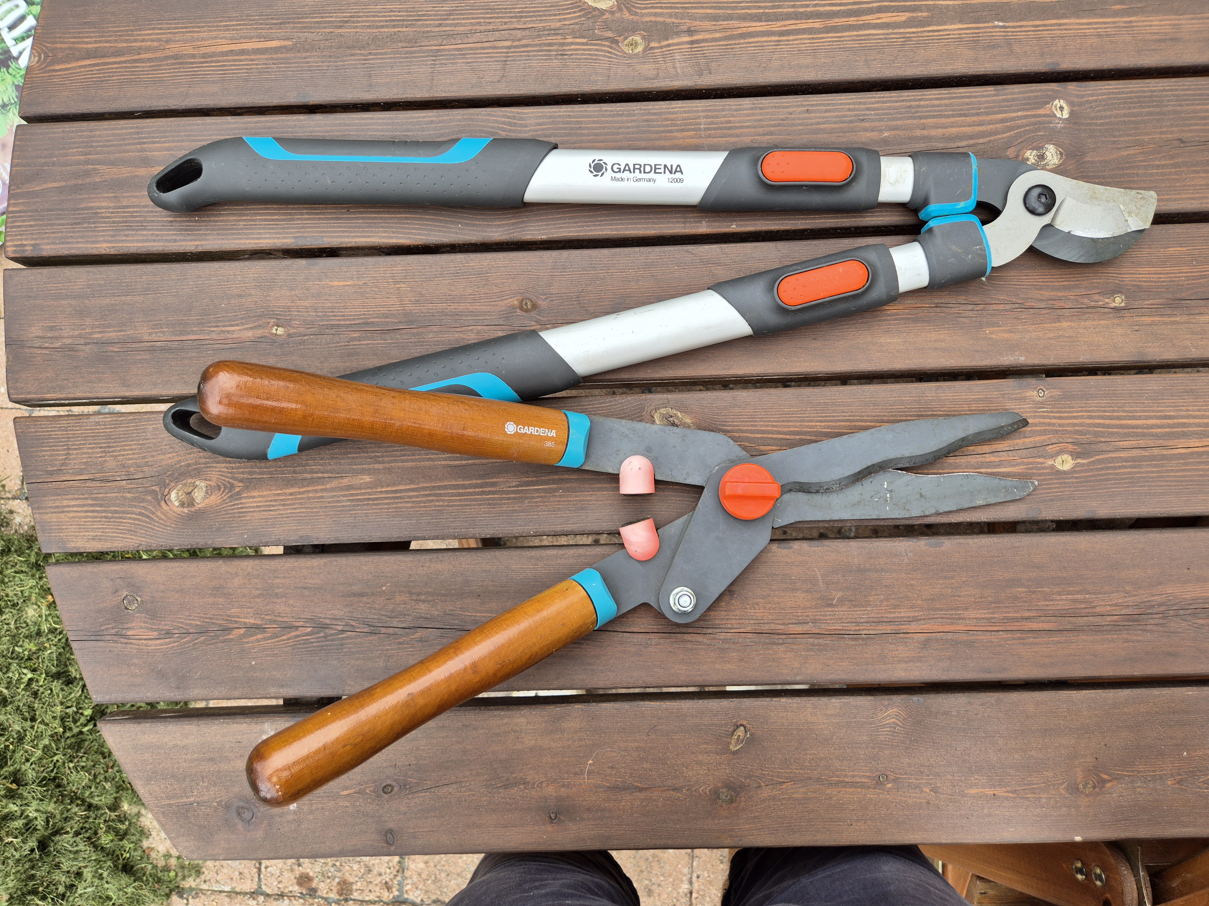 Häcksax & grensax gardena