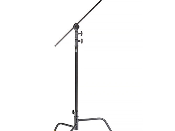 Impact 40" c-stand with turtle base and grip arm kit
