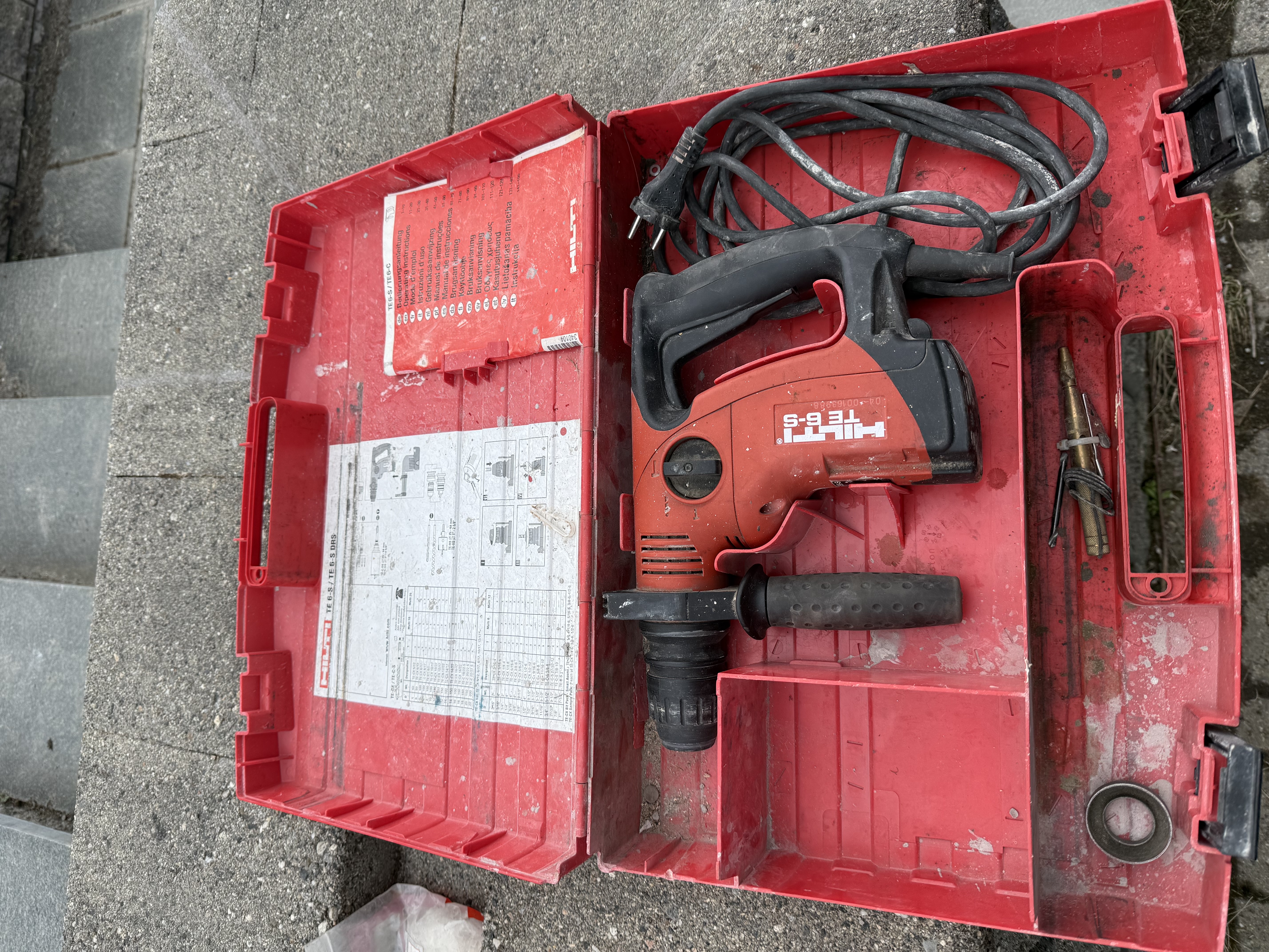 Borhammer hilti te 6-s