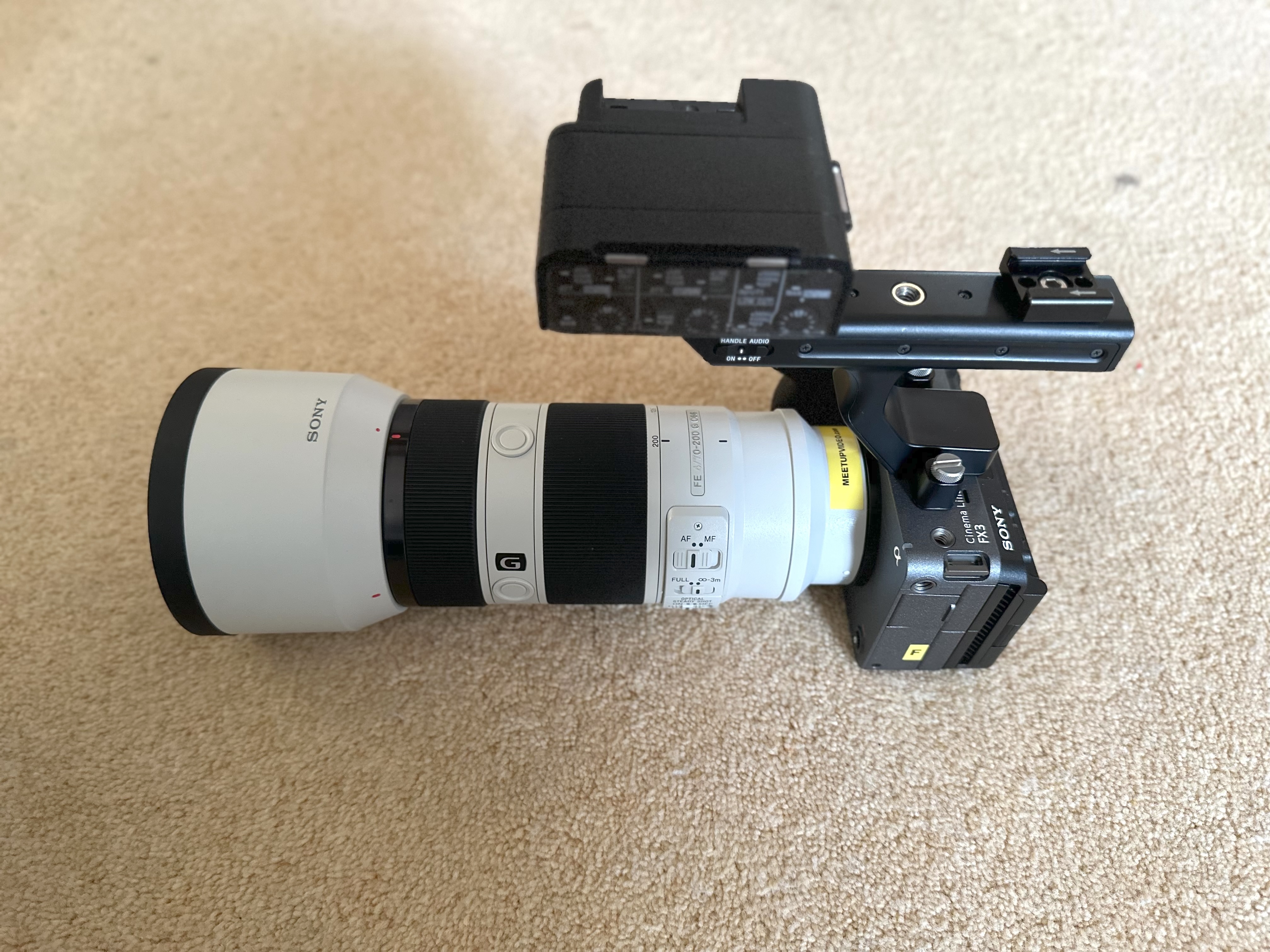 𝗦𝗢𝗡𝗬 𝗙𝗫𝟯 + 70-200 f4 g oss lens (fx3 fx 3)