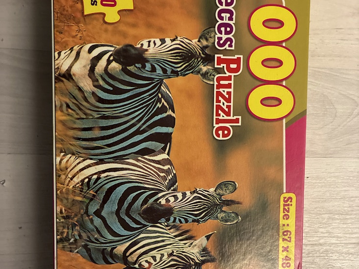 1000 palapeli seepra