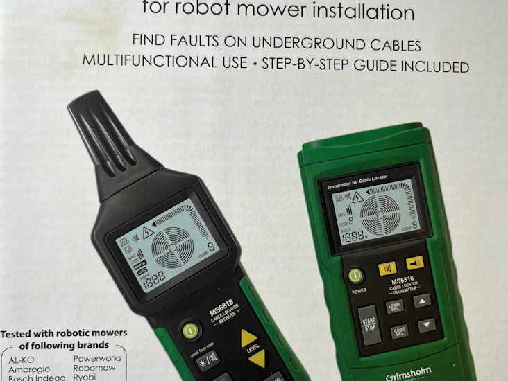 Kabelfinder robotgressklipper