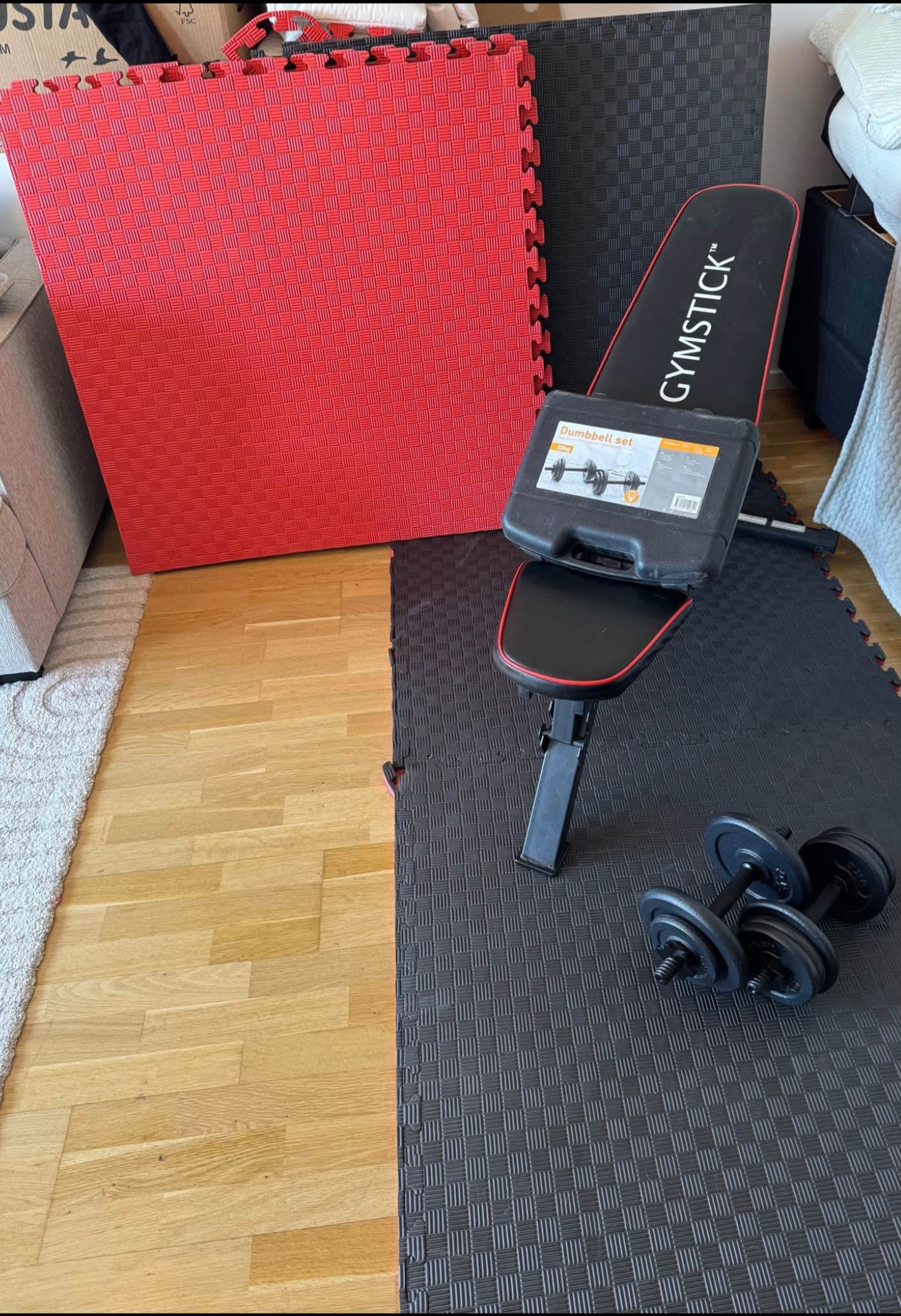 Mini hemma gym