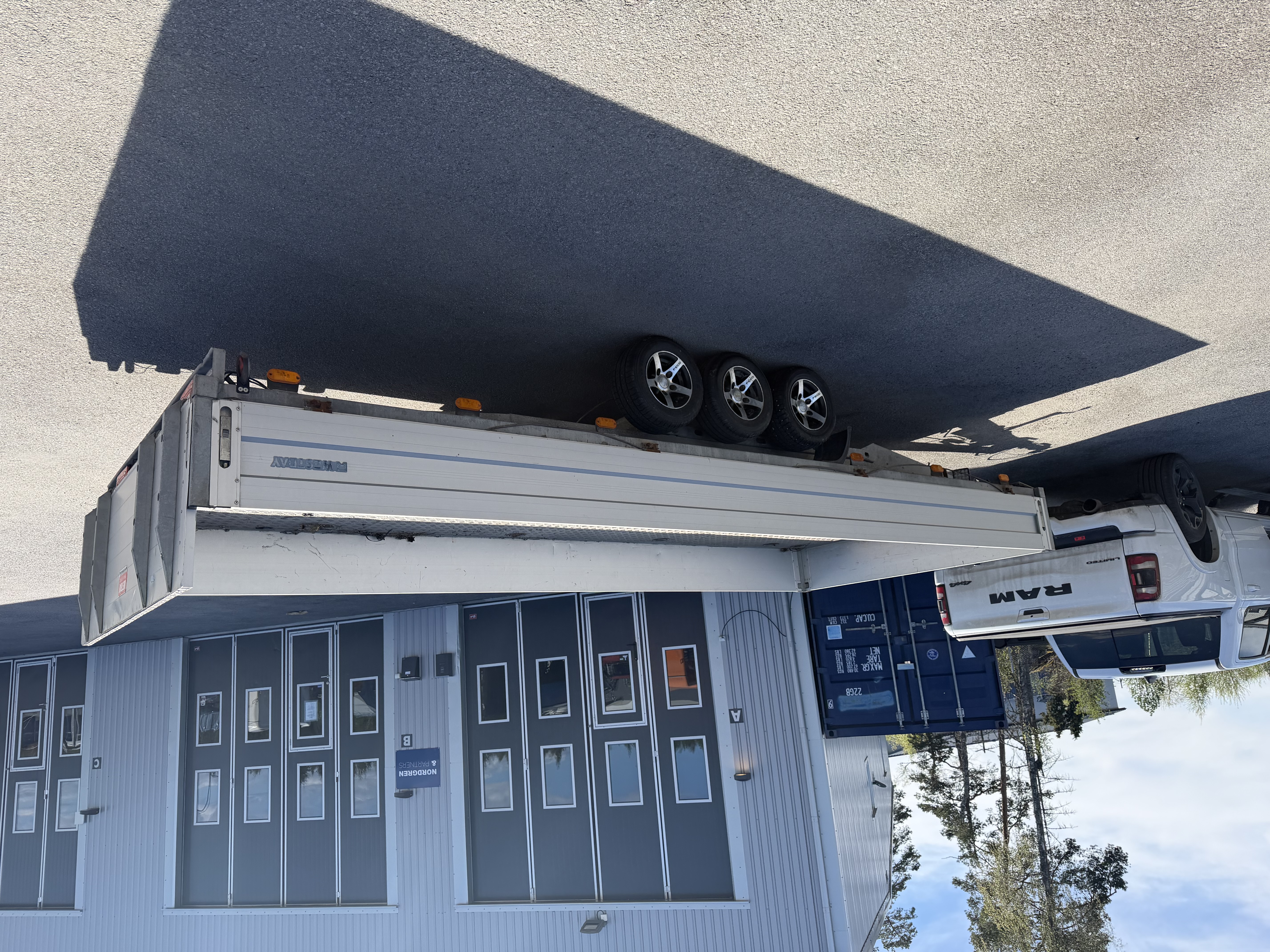 Multisläp / maskinsläp / biltrailer 3500kg 