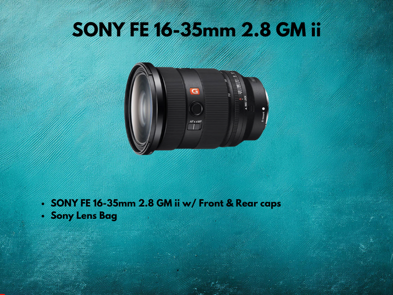Sony fe 16-35mm f/2.8 gm ii