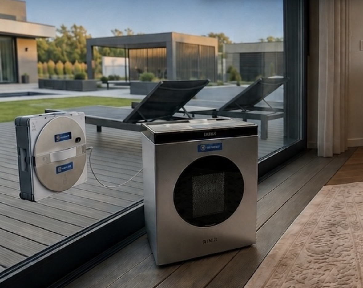 Ecovacs winbot w3 omni -ikkunapesurobotti