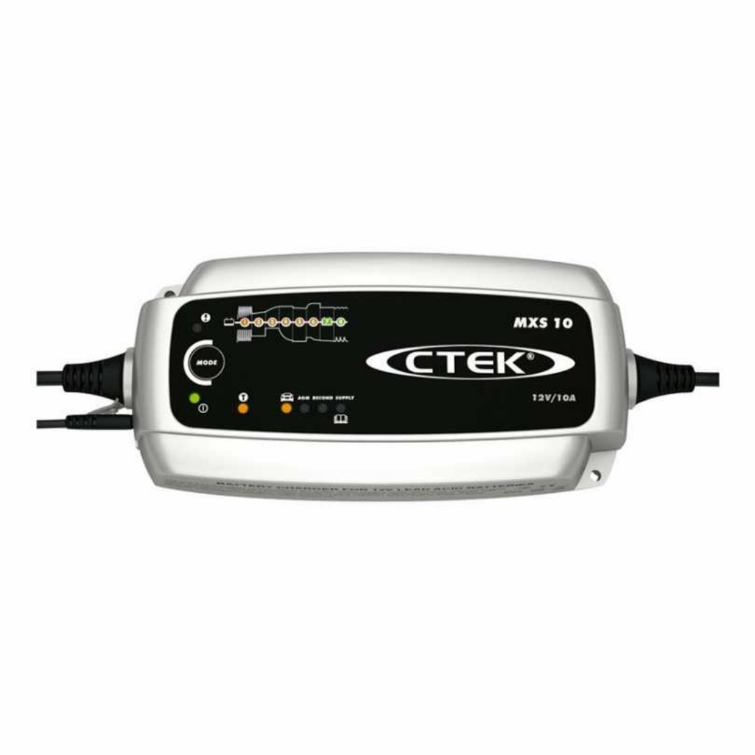 Lader til bilbatteri.